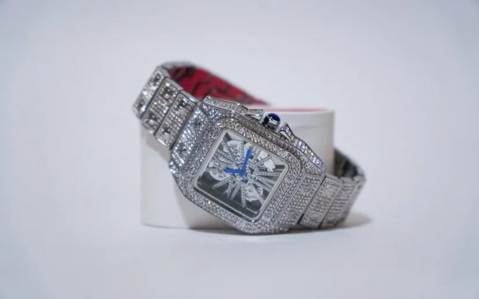 RELOJES CARTIER 100% MOISSANITE 1:1 VARIOS MODELOS Y COLORES CON CAJA CERTIFICADO PREGUNTA POR EL TUYO