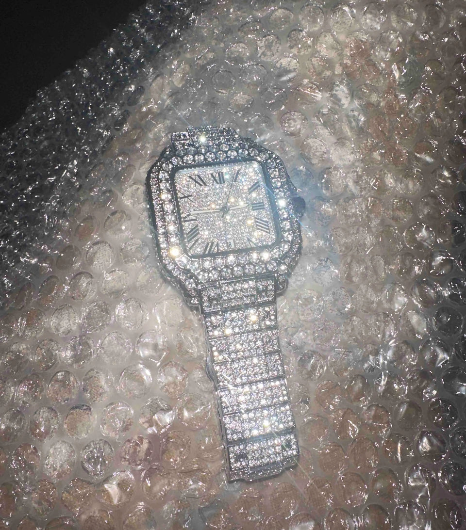 RELOJES CARTIER 100% MOISSANITE 1:1 VARIOS MODELOS Y COLORES CON CAJA CERTIFICADO PREGUNTA POR EL TUYO