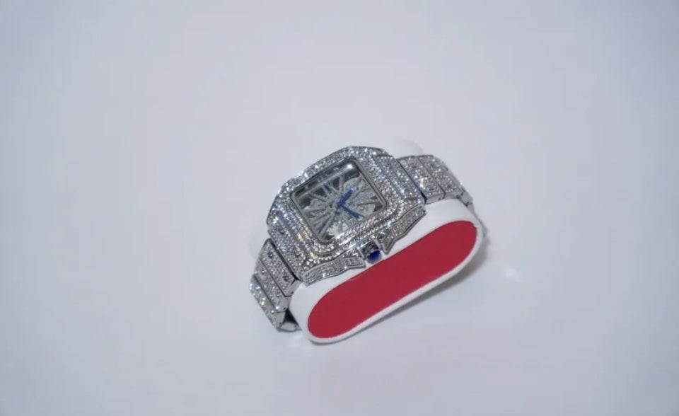 RELOJES CARTIER 100% MOISSANITE 1:1 VARIOS MODELOS Y COLORES CON CAJA CERTIFICADO PREGUNTA POR EL TUYO