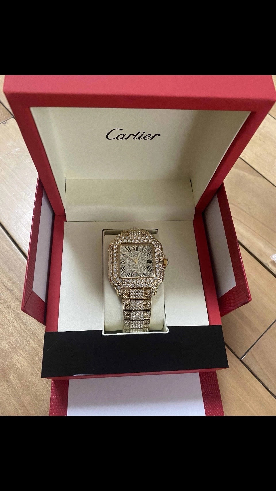 RELOJES CARTIER 100% MOISSANITE 1:1 VARIOS MODELOS Y COLORES CON CAJA CERTIFICADO PREGUNTA POR EL TUYO