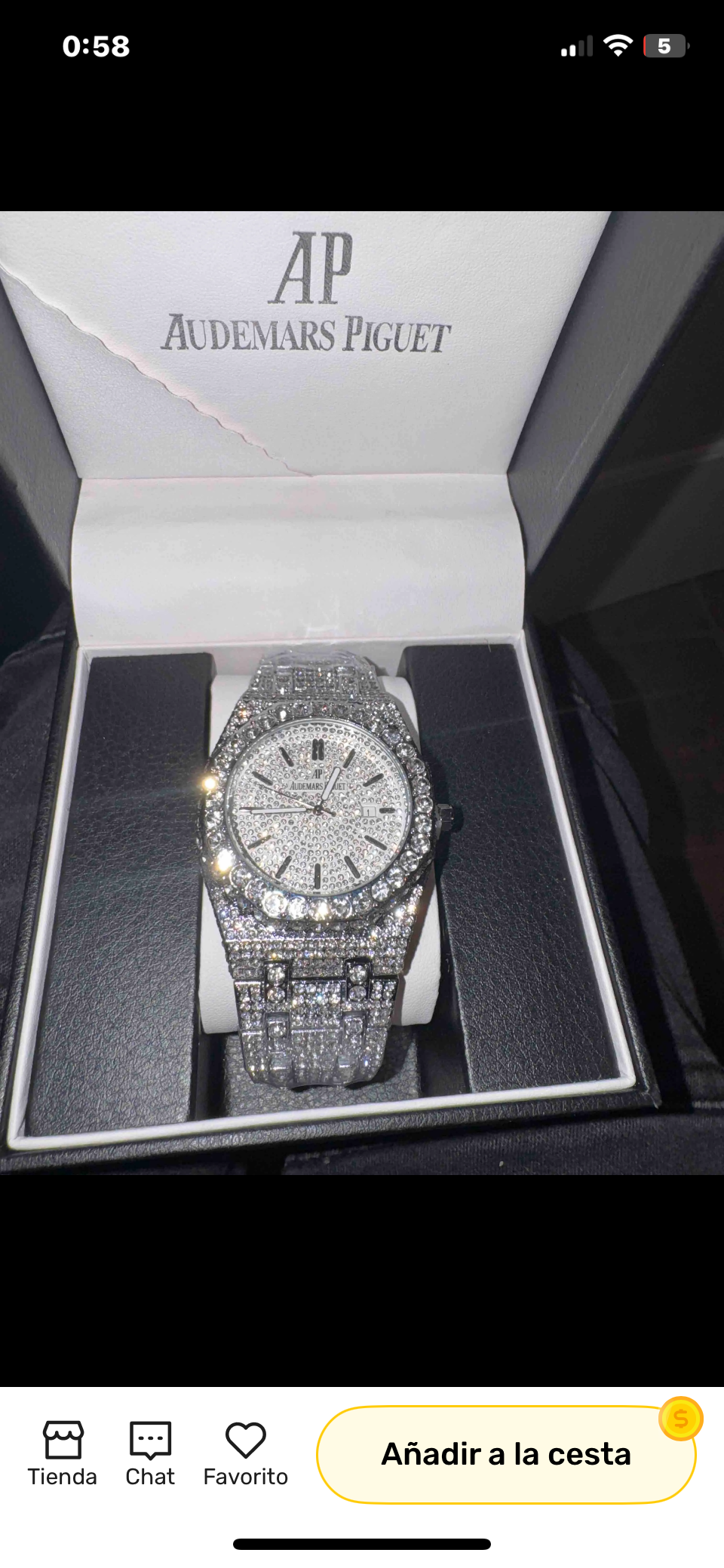 RELOJES AUDEMARS PIGUET 100% MOISSANITE CALIDAD 1:1 VARIOS MODELOS Y COLORES CON CAJA CERTIFICADO PREGUNTA POR EL TUYO!!