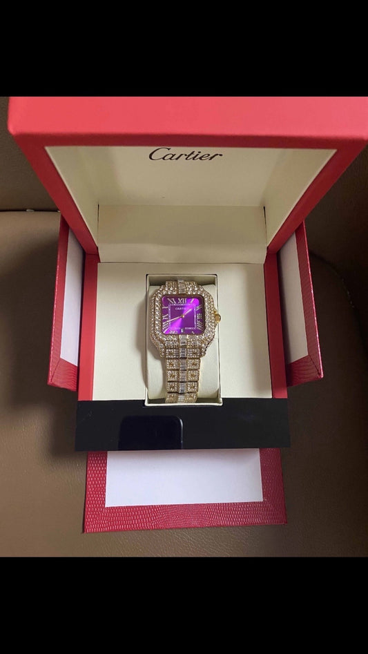RELOJES CARTIER 100% MOISSANITE 1:1 VARIOS MODELOS Y COLORES CON CAJA CERTIFICADO PREGUNTA POR EL TUYO